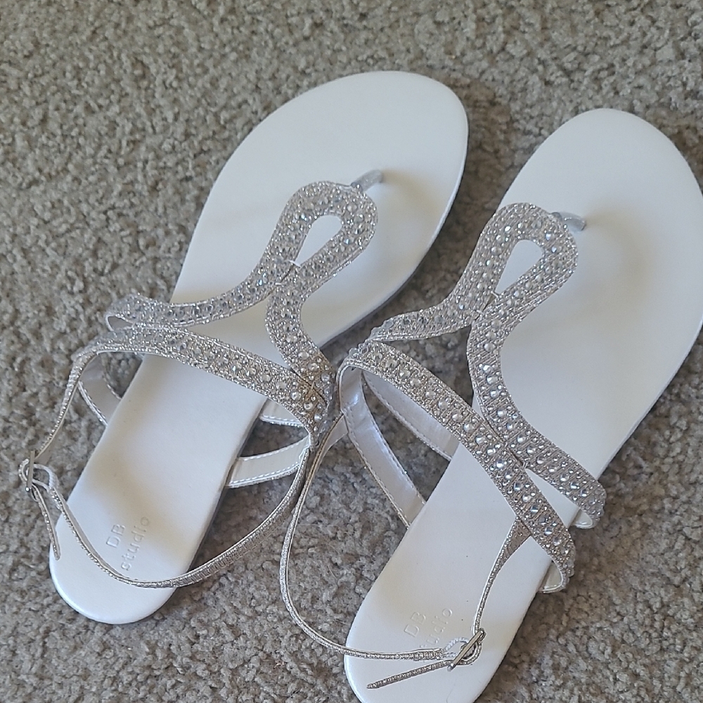Elegant Silver Sandals